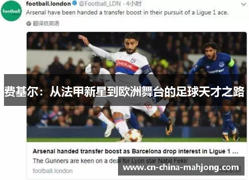 费基尔：从法甲新星到欧洲舞台的足球天才之路